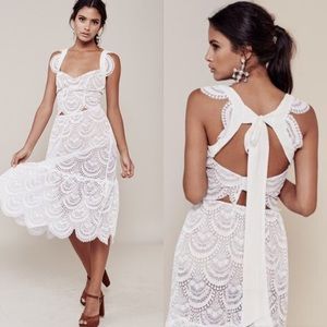 For Love & Lemons Rosalita Crop Top